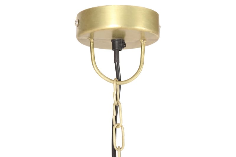 Hänglampa industriell vintage 25 W mässing rund 41 cm E27 - Flerfärgad - Taklampa kök - Fönsterlampa hängande - Fönsterlampa - Pendellampor & hänglampor - Sovrumslampa - Vardagsrumslampa