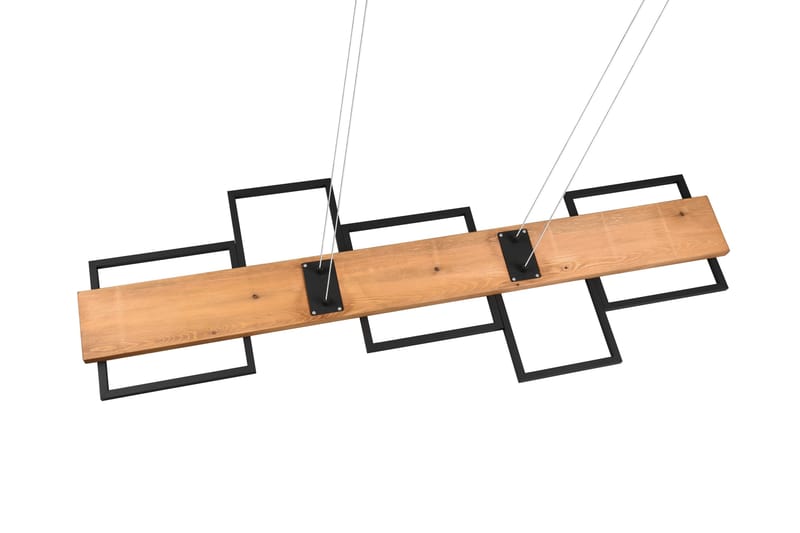 Harper LED Taklampa mattsvart/ trä - Trä - Belysning & el - Inomhusbelysning & lampor - Fönsterlampa - Fönsterlampa hängande