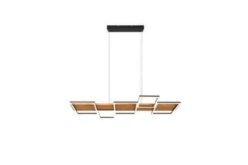 Harper LED Taklampa mattsvart/ trä - Trä - Belysning & el - Inomhusbelysning & lampor - Fönsterlampa - Fönsterlampa hängande