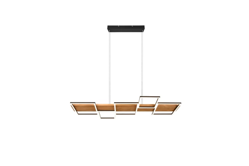 Harper LED Taklampa mattsvart/ trä - Trä - Belysning & el - Inomhusbelysning & lampor - Fönsterlampa - Fönsterlampa hängande