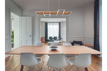 Harper LED Taklampa mattsvart/ trä - Trä - Belysning & el - Inomhusbelysning & lampor - Fönsterlampa - Fönsterlampa hängande