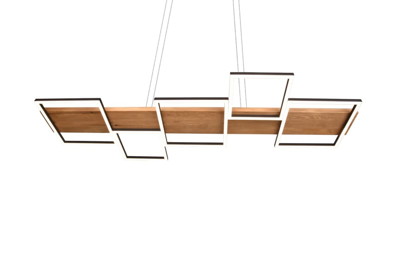 Harper LED Taklampa mattsvart/ trä - Trä - Belysning & el - Inomhusbelysning & lampor - Fönsterlampa - Fönsterlampa hängande