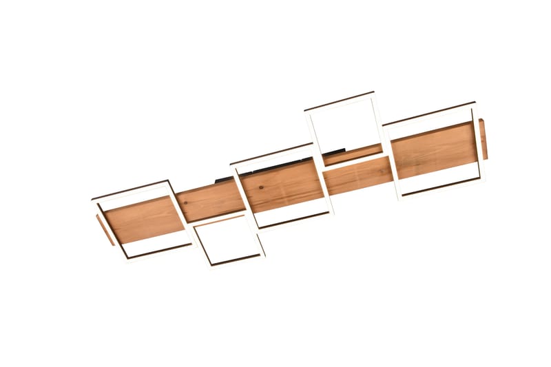 Harper LED Plafond 115 cm mattsvart/ trä - Trä - Belysning & el - Inomhusbelysning & lampor - Fönsterlampa - Fönsterlampa hängande