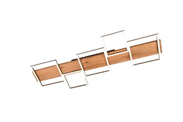Harper LED Plafond 115 cm mattsvart/ trä - Trä - Belysning & el - Inomhusbelysning & lampor - Fönsterlampa - Fönsterlampa hängande