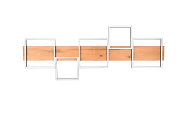 Harper LED Plafond 115 cm mattsvart/ trä - Trä - Belysning & el - Inomhusbelysning & lampor - Fönsterlampa - Fönsterlampa hängande