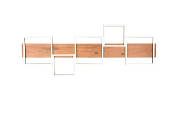 Harper LED Plafond 115 cm mattsvart/ trä - Trä - Belysning & el - Inomhusbelysning & lampor - Fönsterlampa - Fönsterlampa hängande