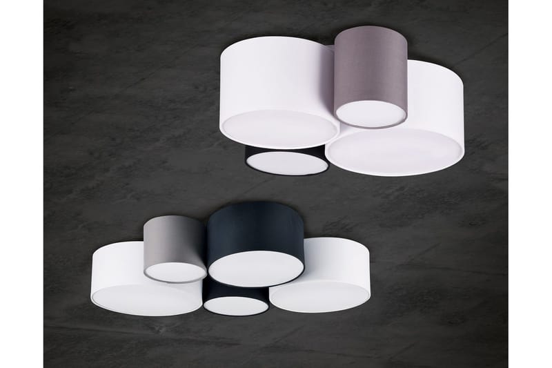 Hotel Plafond 4L E27 flerfärgad - Flerfärgad - Belysning & el - Inomhusbelysning & lampor - Fönsterlampa - Fönsterlampa hängande