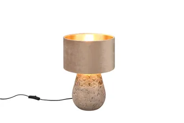 Kiran Bordslampa E27 antikgrå - Antik grå - Belysning & el - Inomhusbelysning & lampor - Sänglampor & nattduksbordslampa - Sänglampa bord