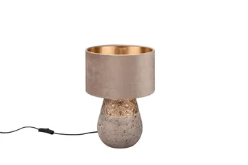 Kiran Bordslampa E27 antikgrå - Antik grå - Belysning & el - Inomhusbelysning & lampor - Sänglampor & nattduksbordslampa - Sänglampa bord