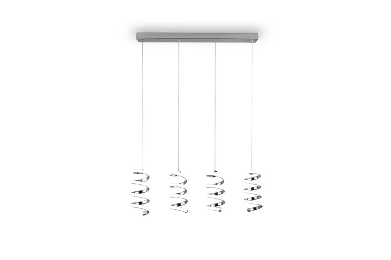 Laola LED-Hänglampa 4-dels Krom - Krom - Belysning & el - Inomhusbelysning & lampor - Fönsterlampa - Fönsterlampa hängande
