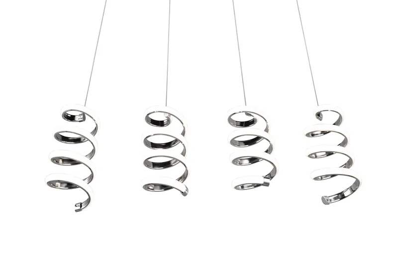 Laola LED-Hänglampa 4-dels Krom - Krom - Belysning & el - Inomhusbelysning & lampor - Fönsterlampa - Fönsterlampa hängande