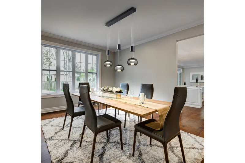 Madison LED Taklampa 3L mattsvart - Matt svart - Belysning & el - Inomhusbelysning & lampor - Fönsterlampa - Fönsterlampa hängande