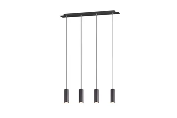Marley Taklampa 4L GU10 mattsvart - Matt svart - Belysning & el - Inomhusbelysning & lampor - Fönsterlampa - Fönsterlampa hängande