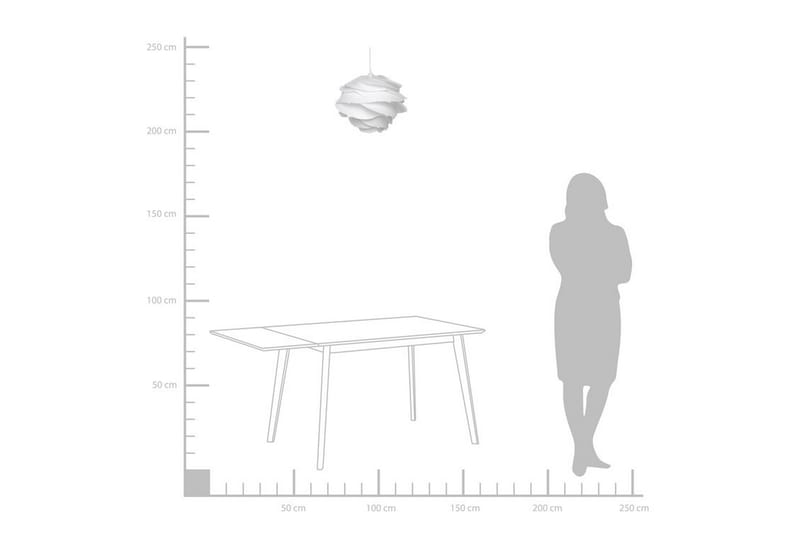 Nile Taklampa 41 cm - Vit - Taklampa kök - Fönsterlampa hängande - Fönsterlampa - Pendellampor & hänglampor - Sovrumslampa - Vardagsrumslampa