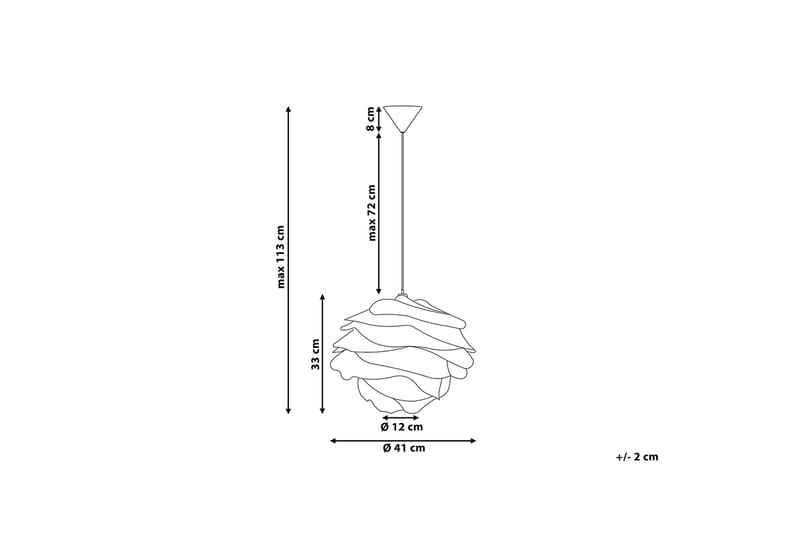 Nile Taklampa 41 cm - Vit - Taklampa kök - Fönsterlampa hängande - Fönsterlampa - Pendellampor & hänglampor - Sovrumslampa - Vardagsrumslampa