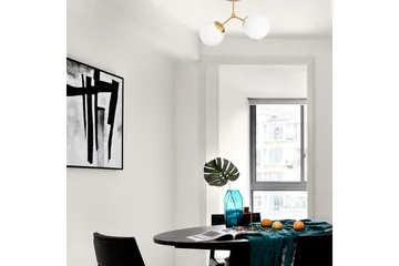 Opviq Damar Taklampa - Gul/Vit - Belysning & el - Inomhusbelysning & lampor - Fönsterlampa - Fönsterlampa hängande