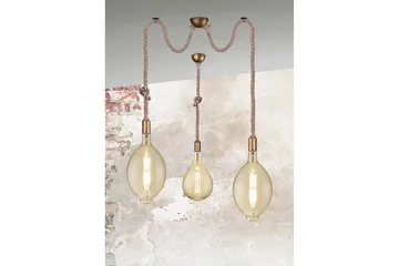 Rope Taklampa E27 antikmässing - Antik mässing - Belysning & el - Inomhusbelysning & lampor - Fönsterlampa - Fönsterlampa hängande