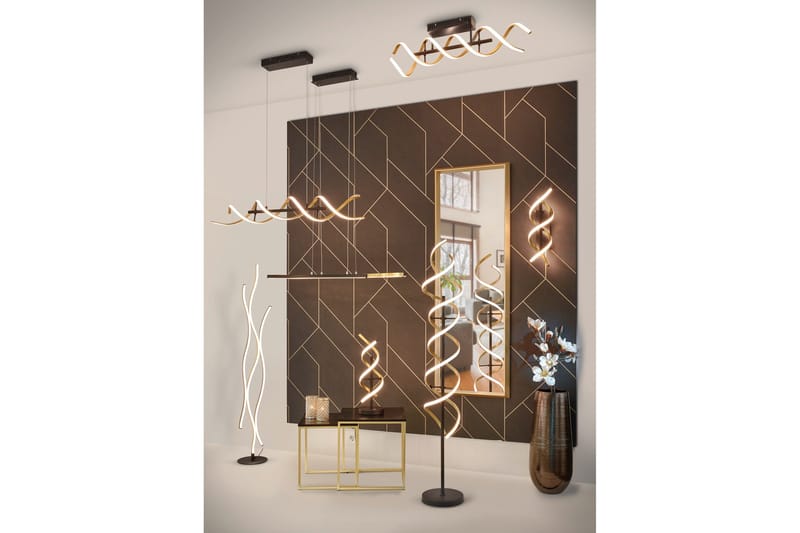 Sequence LED Taklampa mattmässing/ mattsvart - Matt mässing/Matt svart - Belysning & el - Inomhusbelysning & lampor - Fönsterlampa - Fönsterlampa hängande