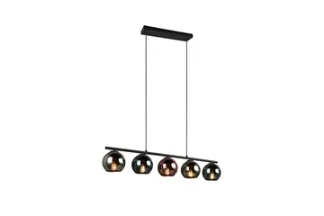 Sheldon Taklampa 5L E14 flerfärgad - Flerfärgad - Belysning & el - Inomhusbelysning & lampor - Fönsterlampa - Fönsterlampa hängande