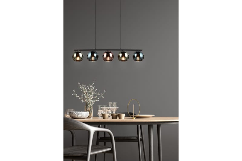 Sheldon Taklampa 5L E14 flerfärgad - Flerfärgad - Belysning & el - Inomhusbelysning & lampor - Fönsterlampa - Fönsterlampa hängande