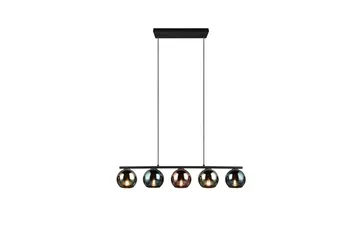Sheldon Taklampa 5L E14 flerfärgad - Flerfärgad - Belysning & el - Inomhusbelysning & lampor - Fönsterlampa - Fönsterlampa hängande