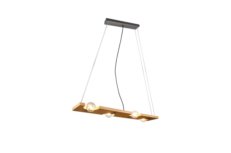 Tailor Pendellampa 115 cm 4xE27 Trä, Trä