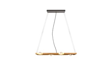 Tailor Pendellampa 115 cm 4xE27 Trä - Trä - Belysning & el - Inomhusbelysning & lampor - Fönsterlampa - Fönsterlampa hängande