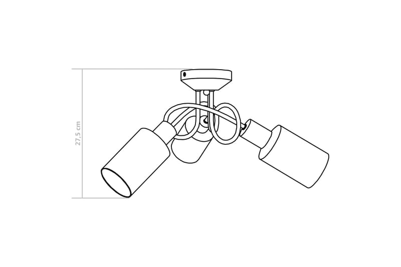 Taklampa med keramikskärmar för 3 E14-lampor vit kon - Vit - Taklampa kök - Fönsterlampa hängande - Fönsterlampa - Pendellampor & hänglampor - Sovrumslampa - Vardagsrumslampa