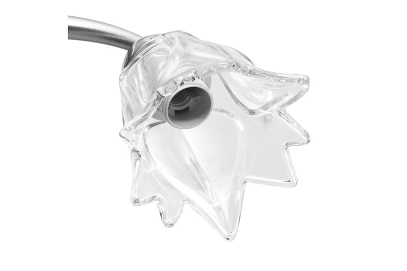 Taklampa med transparenta glasskärmar för 3 E14-lampor tulpa - Transparent - Belysning & el - Inomhusbelysning & lampor - Fönsterlampa - Fönsterlampa hängande