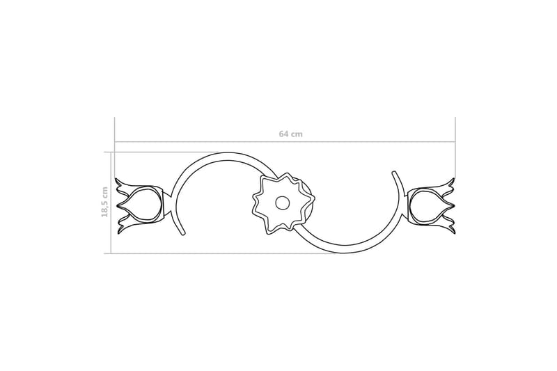 Taklampa med transparenta glasskärmar för 3 E14-lampor tulpa - Transparent - Belysning & el - Inomhusbelysning & lampor - Fönsterlampa - Fönsterlampa hängande