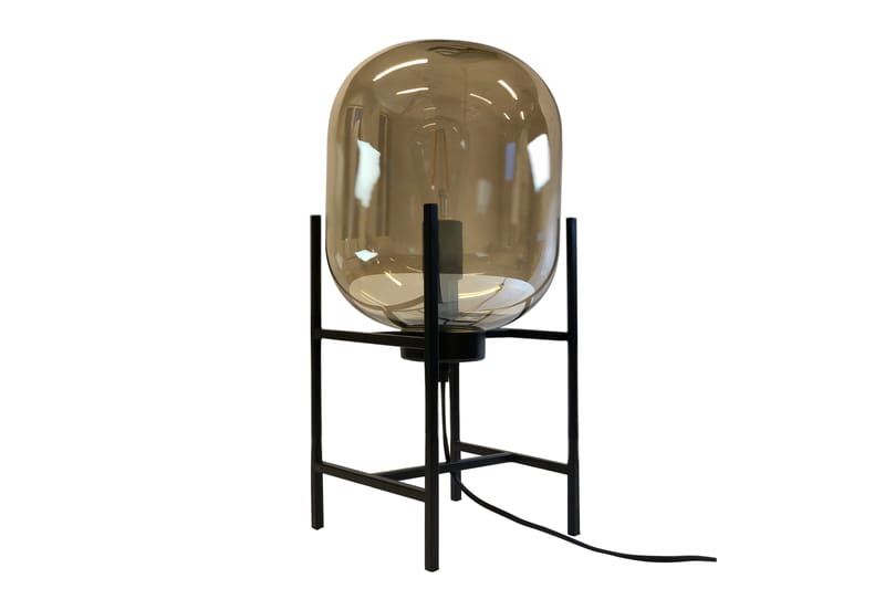 Elements Bordslampa - Champagne/Svart/Glas/Metall - Belysning & el - Inomhusbelysning & lampor - Fönsterlampa - Fönsterlampa på fot