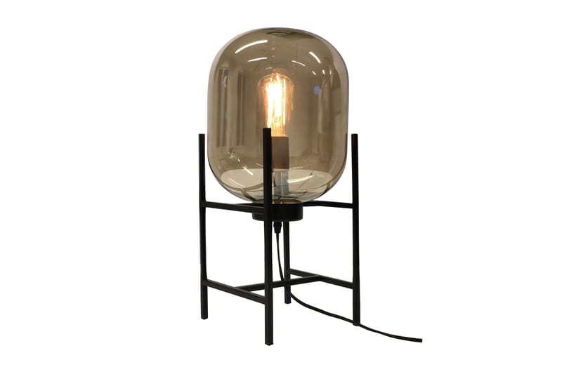 Elements Bordslampa - Champagne/Svart/Glas/Metall - Belysning & el - Inomhusbelysning & lampor - Fönsterlampa - Fönsterlampa på fot