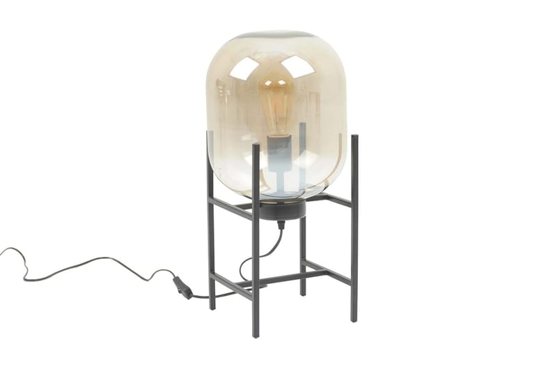 Elements Bordslampa - Champagne/Svart/Glas/Metall - Belysning & el - Inomhusbelysning & lampor - Fönsterlampa - Fönsterlampa på fot