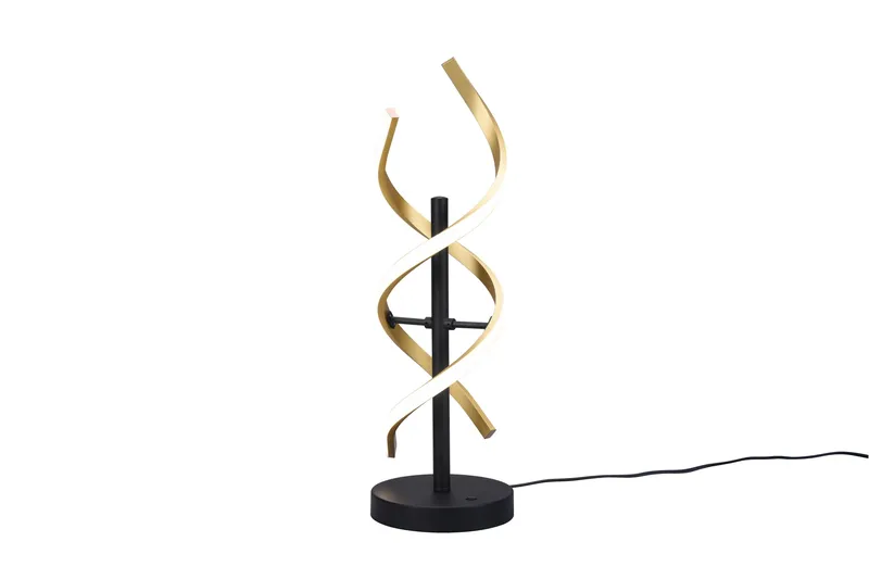 Sequence LED Bordslampa mattmässing/ mattsvart, Matt mässing/Matt svart