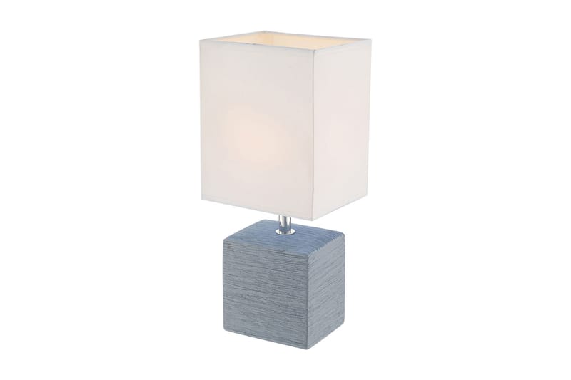 Geri Bordslampa Grå - Globo Lighting - Bordslampor - Vardagsrumslampa - Fönsterlampa på fot - Fönsterlampa - Sänglampa bord - Sovrumslampa