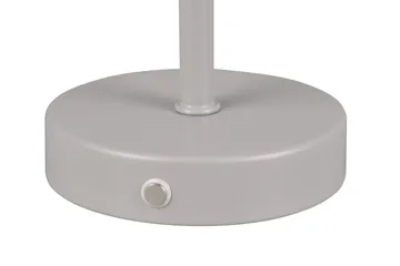 Jeff LED Bordslampa grå uppladdningsbar - Grå - Belysning & el - Inomhusbelysning & lampor - Fönsterlampa - Fönsterlampa på fot