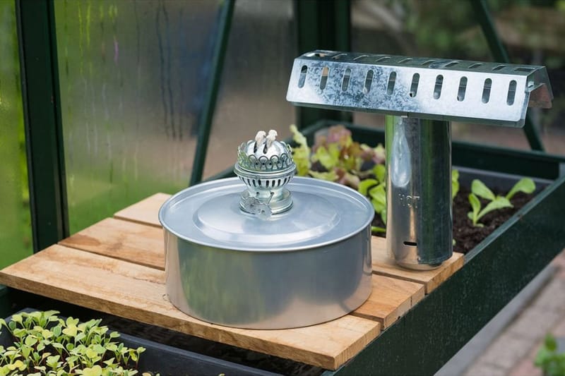 Nature Enkel fotogenvärmare Coldframe 4,5 L 6020424 - Grå - Belysning & el - Inomhusbelysning & lampor - Fönsterlampa - Fönsterlampa på fot