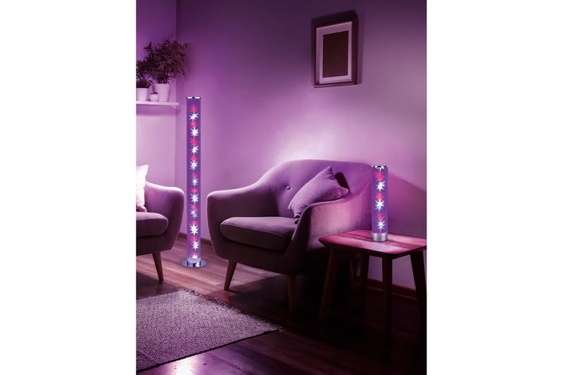 Rico LED-Bordslampa Vit RGBW - Vit - Belysning & el - Inomhusbelysning & lampor - Fönsterlampa - Fönsterlampa på fot