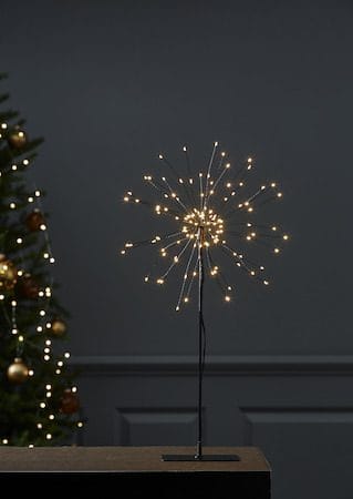 Firework Inomhusdekoration belysning 25 cm - Svart - Belysning & el - Inomhusbelysning & lampor - Dekorationsbelysning