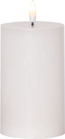 Flamme Charge LED Blockljus 3-pack 7.5 cm - vit - Belysning & el - Inomhusbelysning & lampor - Dekorationsbelysning