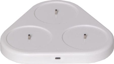 Flamme Charge LED Blockljus 3-pack 7.5 cm - vit - Belysning & el - Inomhusbelysning & lampor - Dekorationsbelysning
