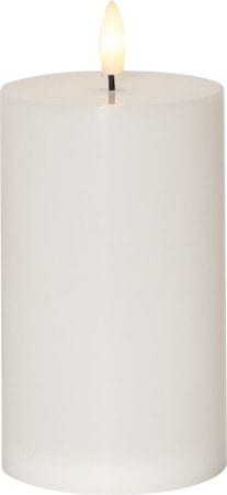 Flamme Charge LED Ljus 24 cm - vit - Belysning & el - Inomhusbelysning & lampor - Dekorationsbelysning