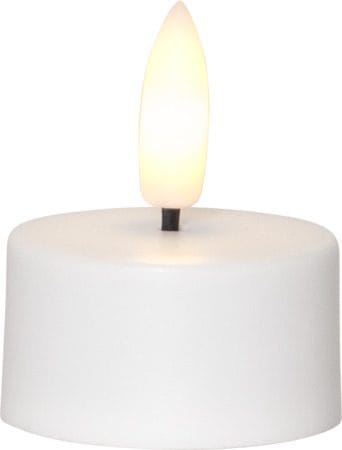Flamme Charge LED Ljus 24 cm - vit - Belysning & el - Inomhusbelysning & lampor - Dekorationsbelysning