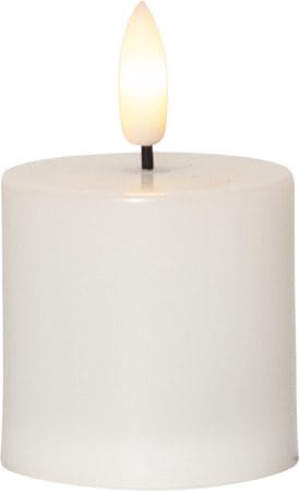 Flamme Charge LED Ljus 24 cm - vit - Belysning & el - Inomhusbelysning & lampor - Dekorationsbelysning