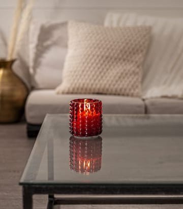 Flamme Dotty LED Ljus 9 cm - röd - Belysning & el - Inomhusbelysning & lampor - Dekorationsbelysning
