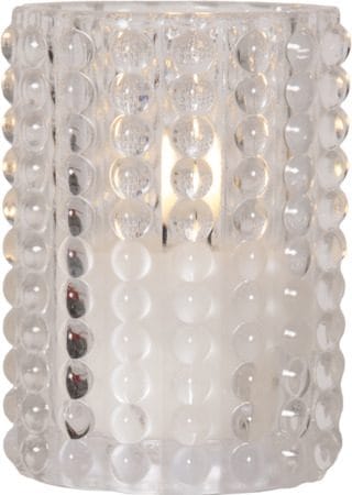 Flamme Dotty LED Ljus 9 cm - transparent - Belysning & el - Inomhusbelysning & lampor - Dekorationsbelysning