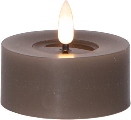 Flamme Flow LED Värmeljus 2-pack 7 cm, mullvad