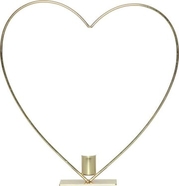 Flamme Heart Inomhusdekoration 28 cm - Mässing - Belysning & el - Inomhusbelysning & lampor - Dekorationsbelysning