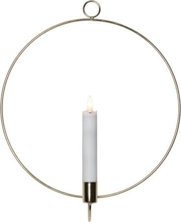 Flamme Ring Inomhusdekoration 28 cm - mässing - Belysning & el - Inomhusbelysning & lampor - Dekorationsbelysning