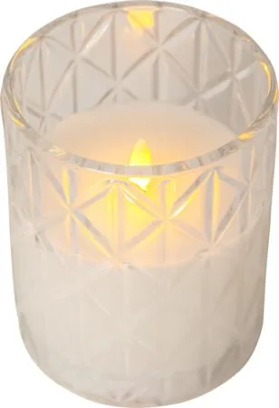 Flamme Romb LED Ljus 10 cm - transparent - Belysning & el - Inomhusbelysning & lampor - Dekorationsbelysning